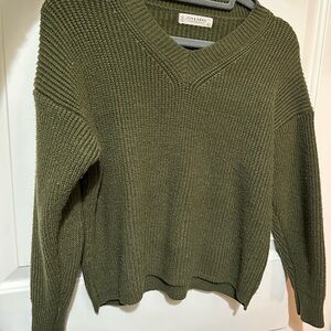 Jon & Anna Olive Green Women's Sweater